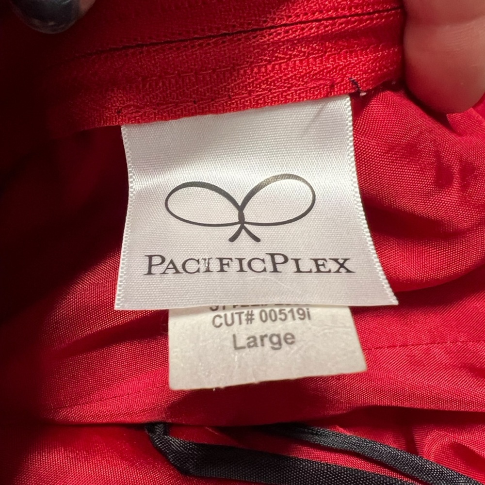 Pacific Plex - Women’s Elegant Red Strapless Prom Dress Sz. Large - Picture 6 of 7
